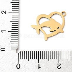 201 Stainless Steel Charms&nbsp;STAS-Q341-14G
