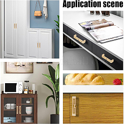 Zinc Alloy Bar Cabinet Door Knobs&nbsp;FIND-WH0097-17G