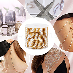 Alloy Rhinestone Cup Chains&nbsp;FIND-OC0002-53B