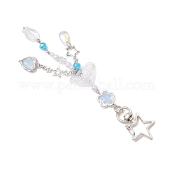 Jellyfish Glass Pendant Decorations&nbsp;GL-CJE46B-02