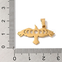 304 Stainless Steel Pendants&nbsp;STAS-U010-21P