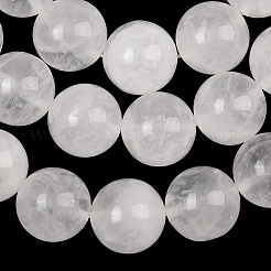 Natural Quartz Crystal Beads Strands&nbsp;G-L648-A01-16mm