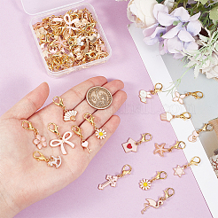 64Pcs 32 Styles Alloy Enamel Shoe Charms&nbsp;HJEW-PH02482