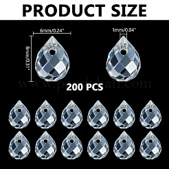 200Pcs Electroplate Glass Beads&nbsp;EGLA-HY0001-14