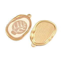 Printed 304 Stainless Steel Pendants&nbsp;STAS-C158-14G-03