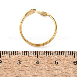 304 Stainless Steel Cuff Open Rings&nbsp;SA-CBA3A85-07G