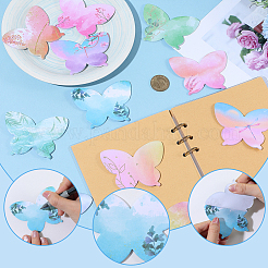 240Pcs 12 Styles Coloful Butterfly Pad Sticky Notes&nbsp;DIY-SP0006-65