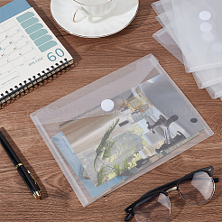 12Pcs PP Plastic Card Storage Bags with Snap&nbsp;ABAG-SP0001-39