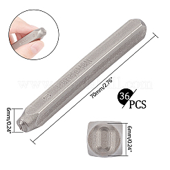 Iron Seal Stamps Set&nbsp;AJEW-PH0016-62