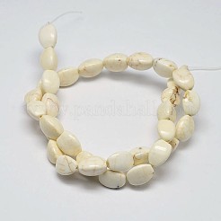 Triangle Natural Magnesite Beads Strands&nbsp;G-M138-28