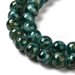 Baking Paint Glass Bead Strands&nbsp;DGLA-Z001-03A