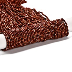 Natural Red Jasper Beads Strands&nbsp;G-RM2025-38-3mm