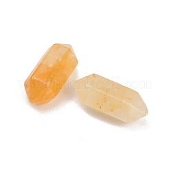Natural Yellow Hematoid Quartz/Golden Healer Quartz Beads&nbsp;GG-CBAC435-06