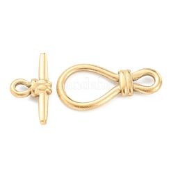 PVD Vacuum Plating 304 Stainless Steel Toggle Clasps&nbsp;STAS-B020-09G