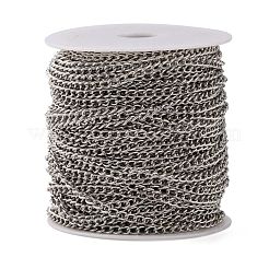 Iron Twisted Chains Curb Chains&nbsp;CHS007Y-01-P-NF