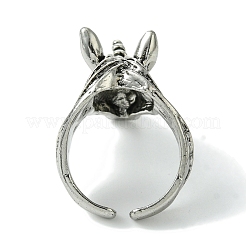 Unicorn Alloy Open Cuff Rings&nbsp;RJEW-k275-48AS
