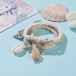 4Pcs Stretch Bracelets&nbsp;BJEW-JB05885