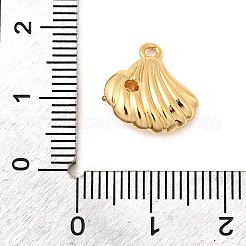 Brass Micro Pave Cubic Zirconia Charms&nbsp;KK-C117-02B-G