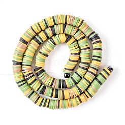 Handmade Polymer Clay Beads Strands&nbsp;CLAY-R089-6mm-T02B-29