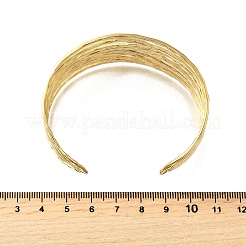 304 Stainless Steel Cuff Bangles for Women&nbsp;BJEW-M103-01B-G