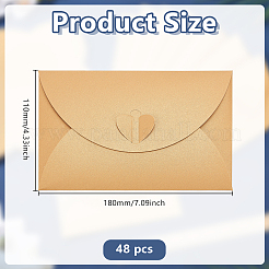 48Pcs Paper Envelope&nbsp;DIY-GO0003-02