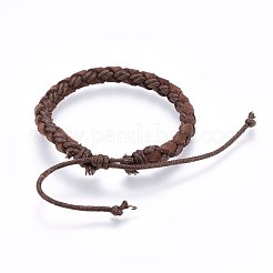 Braided Leather Cord Bracelets&nbsp;BJEW-F347-10