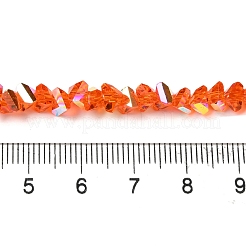 Transparent Glass Beads Strands&nbsp;EGLA-P061-04B-AB10