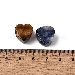 Natural Mixed Gemstone European Beads&nbsp;G-F580-CM