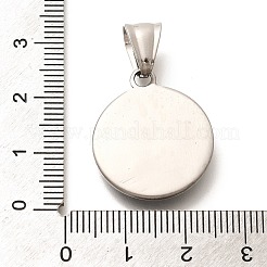 304 Stainless Steel Pendants&nbsp;STAS-Z110-15AS