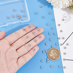 50Pcs 304 Stainless Steel Beads&nbsp;STAS-UN0059-85