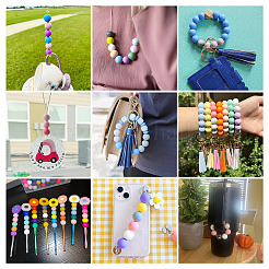 50Pcs Food Grade Eco-Friendly Silicone Beads&nbsp;SIL-TADJ0001-03A