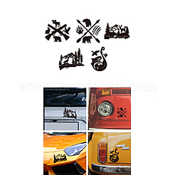 Plastic Reflective Vinyl Car Stickers&nbsp;STIC-WH0036-002