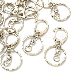 10Pcs Alloy Keychain Clasp Findings&nbsp;PALLOY-YW026-02