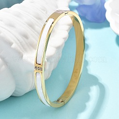 304 Stainless Steel Rhinestone Bangles for Women&nbsp;BJEW-Z092-07G
