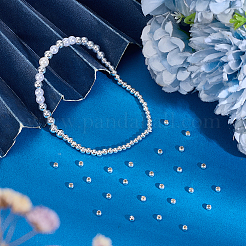 60Pcs 925 Sterling Silver Beads&nbsp;STER-AR0001-20