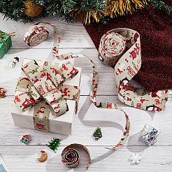 3Pcs 3 Styles Christmas Theme Polyester Ribbons&nbsp;OCOR-BC0005-41B
