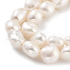 Natural Cultured Freshwater Pearl Beads Strands&nbsp;PEAR-P062-26G