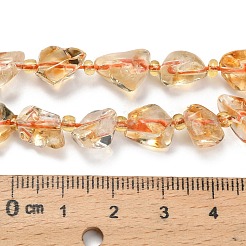Heated Natural Citrine Beads Strands&nbsp;G-L634-C02-02