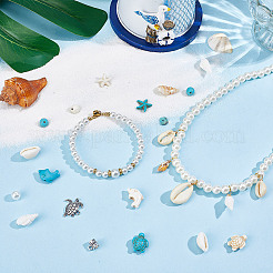 DIY Ocean Theme Jewerly Making Finding Kits&nbsp;DIY-HY0002-76
