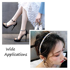 Hotfix with Two Rows Rhinestone&nbsp;DIY-BT0001-31