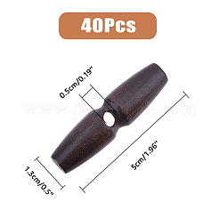 Wood Buttons&nbsp;BUTT-WH0029-30B