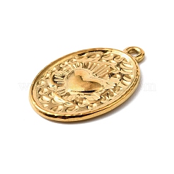 304 Stainless Steel Pendants&nbsp;STAS-H482-05G