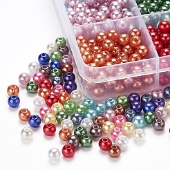 1200Pcs 15 Colors Imitation Pearl Acrylic Beads&nbsp;OACR-YW0001-12