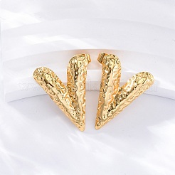 304 Stainless Steel Stud Earrings for Women&nbsp;EJEW-L296-016G-02