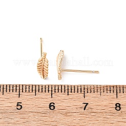Brass Stud Earrings&nbsp;EJEW-L278-08G