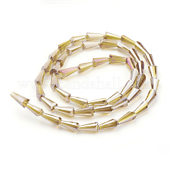 Electroplate Glass Beads Strands&nbsp;EGLA-Q033-M
