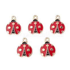 Alloy Enamel Pendants&nbsp;ENAM-F145-03G-03