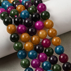 2 Strands Natural White Jade Bead Strands&nbsp;G-PA0002-60
