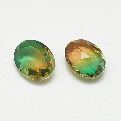 Pointed Back Glass Rhinestone Cabochons&nbsp;RGLA-T080-13x18-002TO