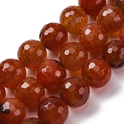 Natural Dragon Veins Agate(Dyed & Heated) Beads Strands&nbsp;G-K390-A02-01